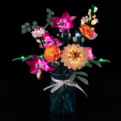 Light Kit For LEGO® Pretty Pink Flower Bouquet 10342