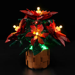 Light Kit For LEGO® Poinsettia 10370