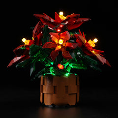 Light Kit For LEGO® Poinsettia 10370