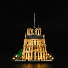 Light Kit For LEGO® Notre-Dame de Paris 21061