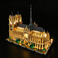Light Kit For LEGO® Notre-Dame de Paris 21061