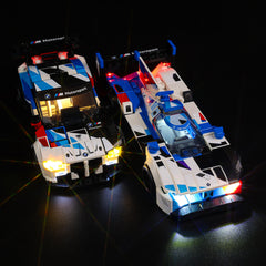 Light Kit For LEGO® BMW M4 GT3 & BMW M Hybrid V8 Race Cars 76922