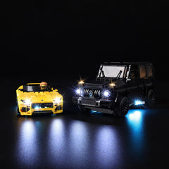 Light Kit For LEGO® Mercedes-AMG G 63 & Mercedes-AMG SL 63 76924