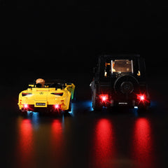 Light Kit For LEGO® Mercedes-AMG G 63 & Mercedes-AMG SL 63 76924