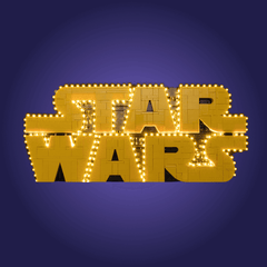 Light Kit For LEGO® Brick-Built Star Wars™ Logo 75407