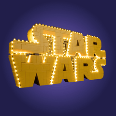 Light Kit For LEGO® Brick-Built Star Wars™ Logo 75407