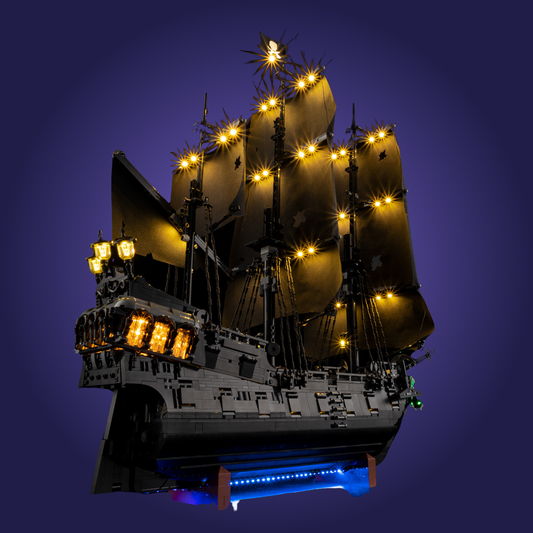 Light Kit For LEGO® Captain Jack Sparrow's Pirate Ship 10365
