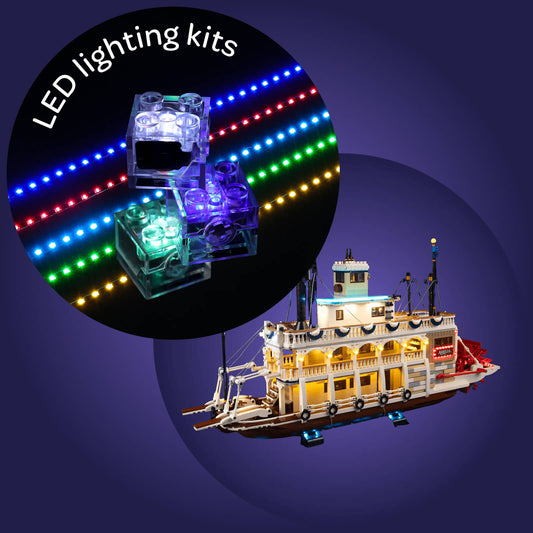 Light Kit For River Steamboat 21356