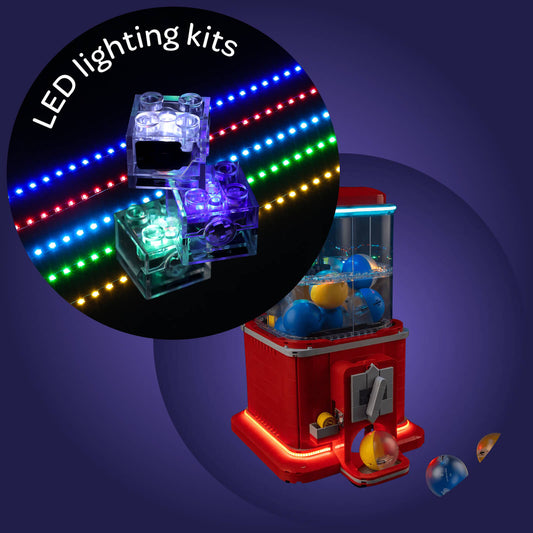 Light Kit For Minifigure Vending Machine 21358