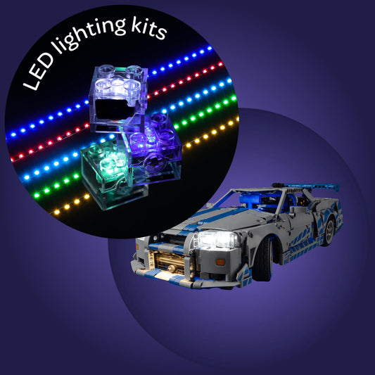 Light Kit For 2 Fast 2 Furious Nissan Skyline GT-R (R34) Car 42210