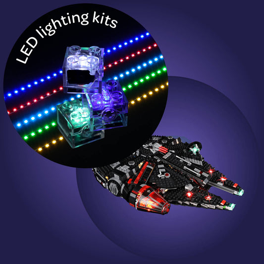 Light Kit For The Dark Falcon 75389