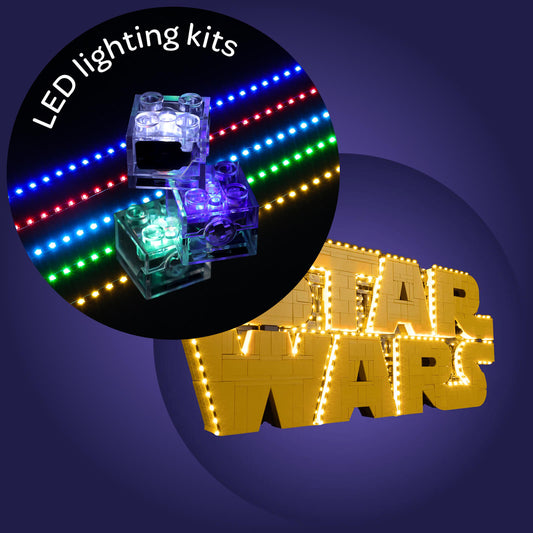 Light Kit For Brick-Built Star Wars™ Logo 75407