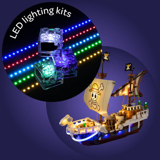 Light Kit For The Going Merry Pirate Ship 75639