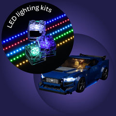Light Kit For Ford Mustang Dark Horse Sports Car 76920