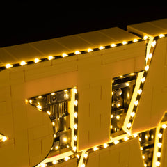 Light Kit For LEGO® Brick-Built Star Wars™ Logo 75407