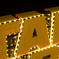 Light Kit For LEGO® Brick-Built Star Wars™ Logo 75407