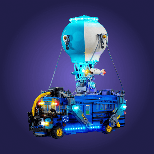 Lego Set with dark blue background
