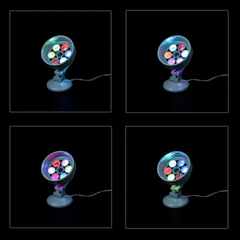 Round LED Spotlights – 2-Pack