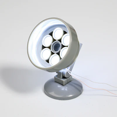 Round LED Spotlights – 2-Pack