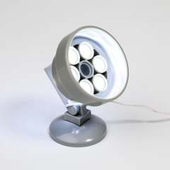 Round LED Spotlights – 2-Pack