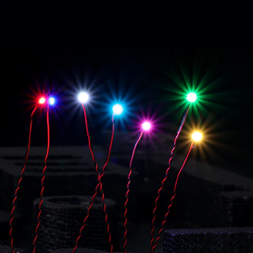 0.8mm 2-Pin Bit Lights - 12-Pack