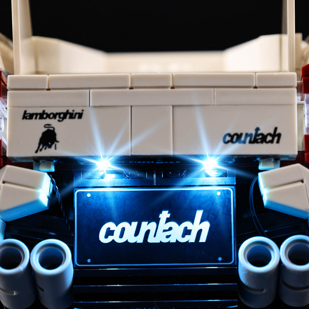 Countach Rally Lights Light Kit For Lamborghini Countach 5000 Quattrovalvole 10337 – MyBricktopia