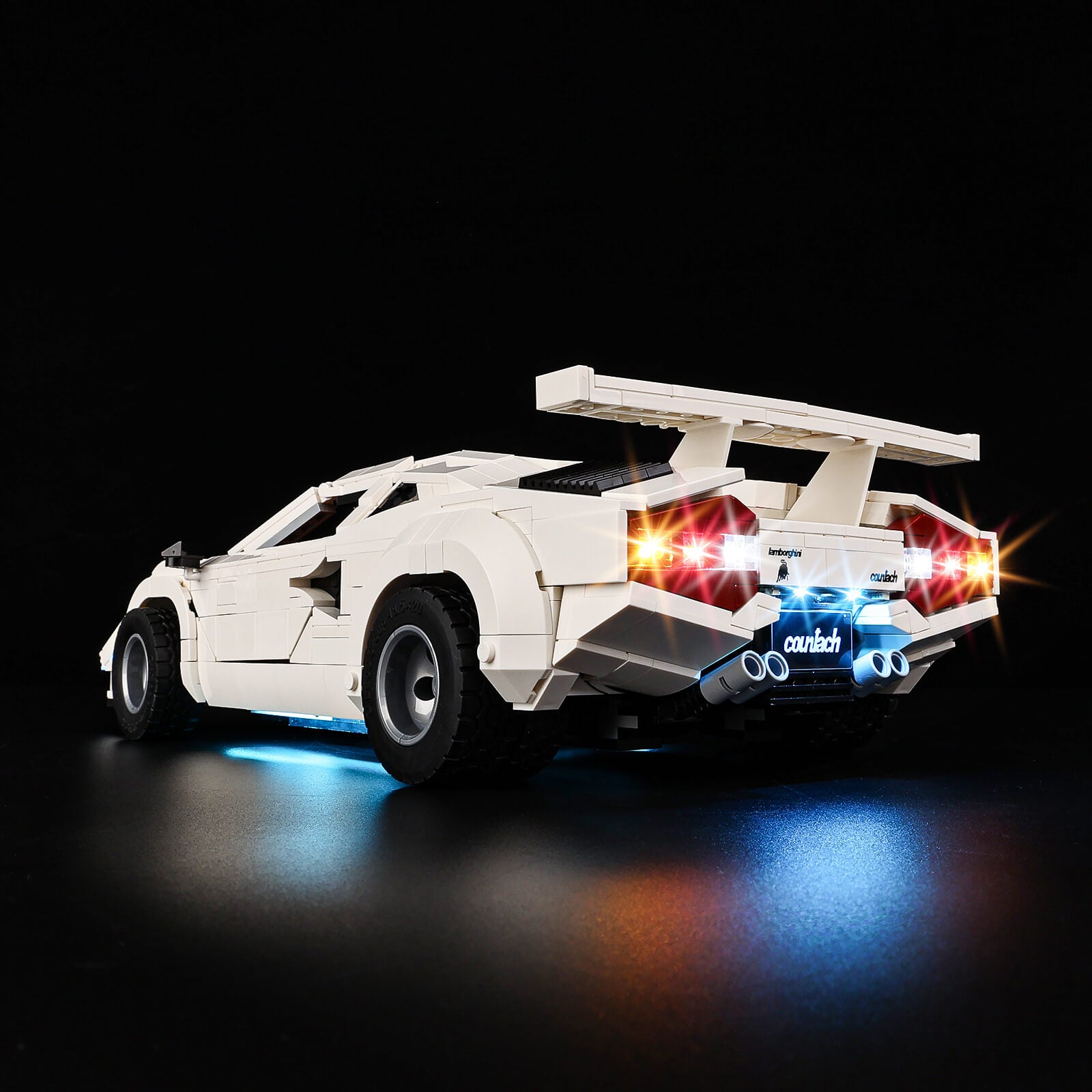Light Kit For LEGO® Lamborghini Countach 5000 Quattrovalvole 10337