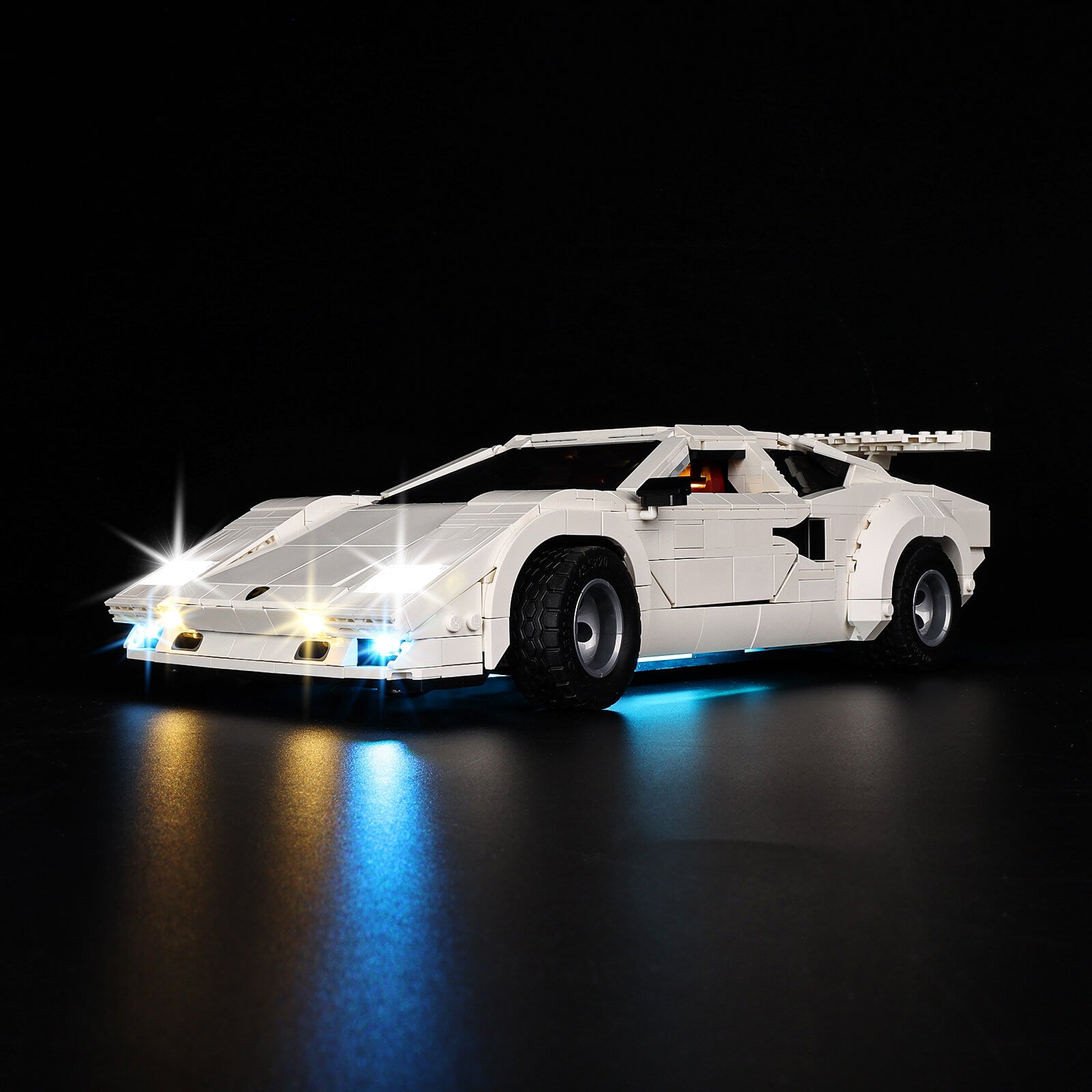 Light Kit For LEGO® Lamborghini Countach 5000 Quattrovalvole 10337