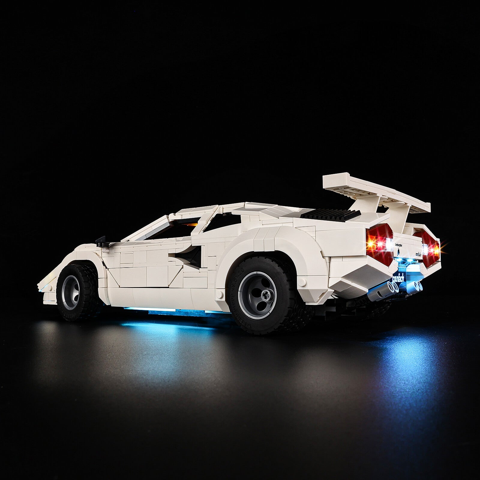 Light Kit For LEGO® Lamborghini Countach 5000 Quattrovalvole 10337