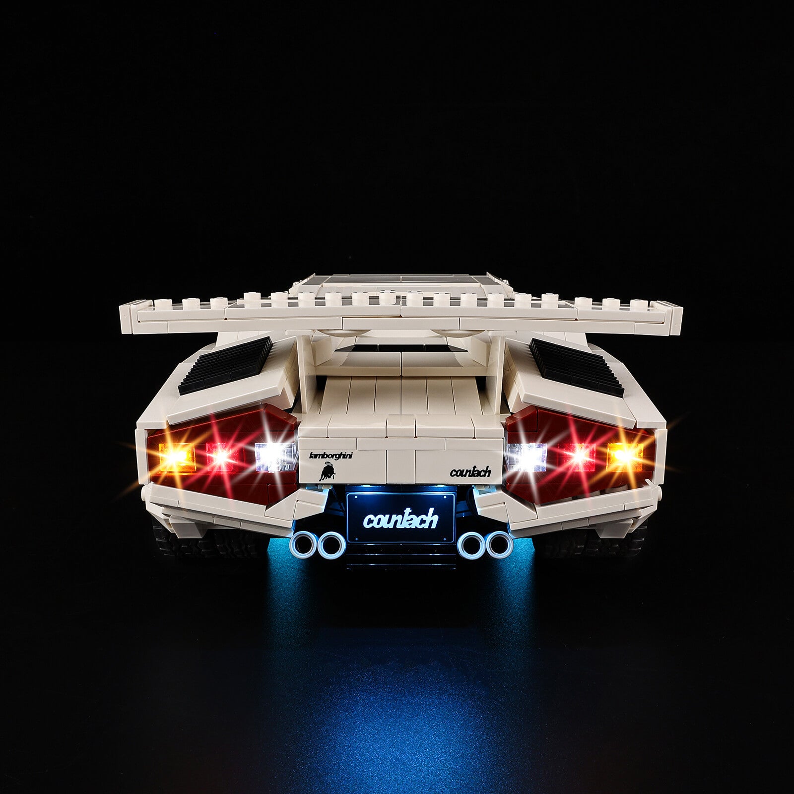 Light Kit For LEGO® Lamborghini Countach 5000 Quattrovalvole 10337