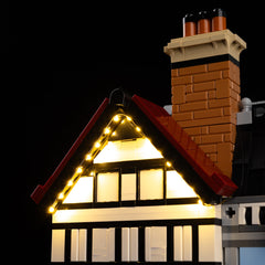 Light Kit For LEGO® Tudor Corner 10350