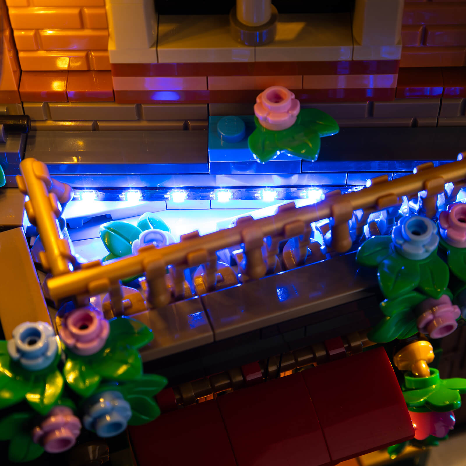 Light Kit For LEGO® Tudor Corner 10350