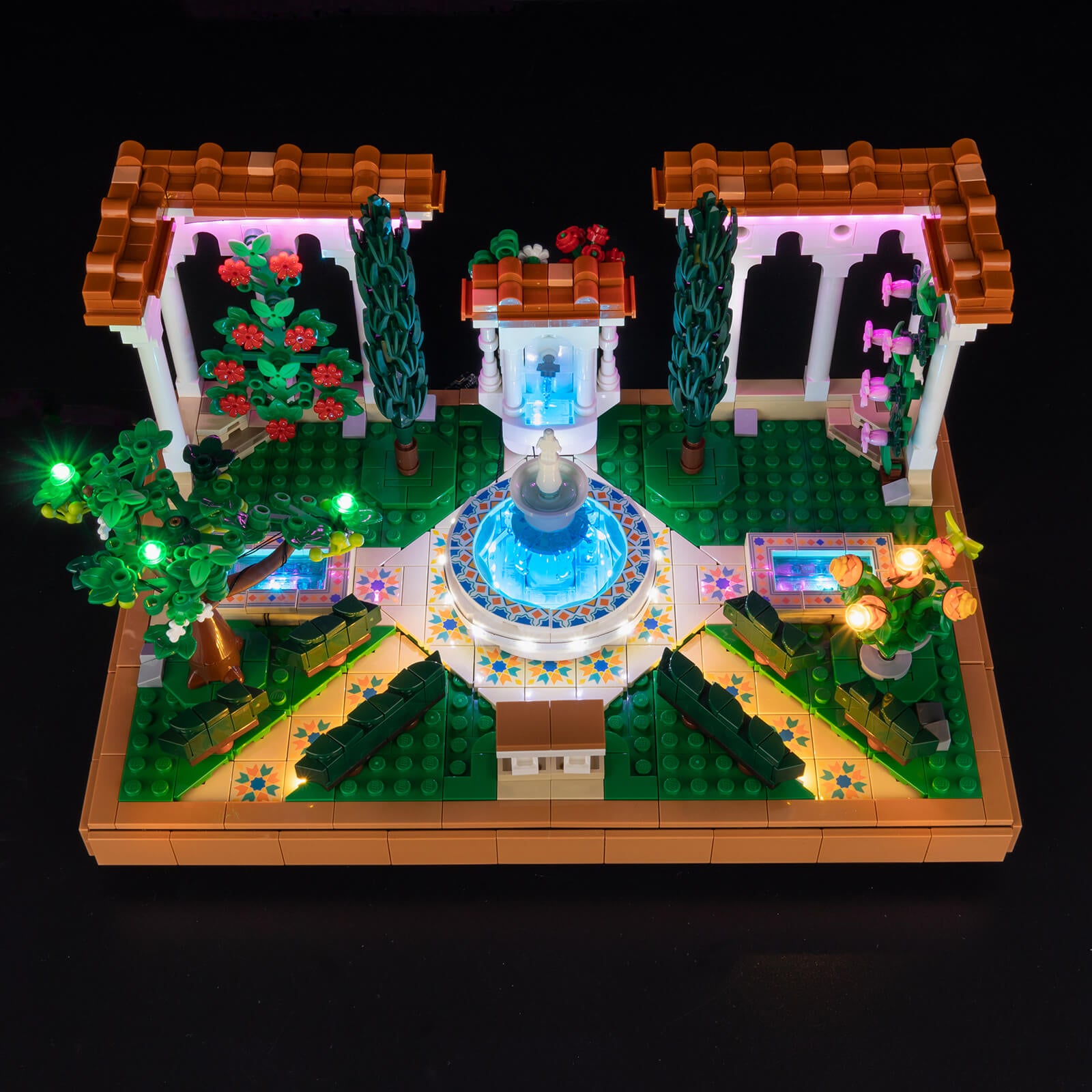 Light Kit For LEGO® Fountain Garden 10359