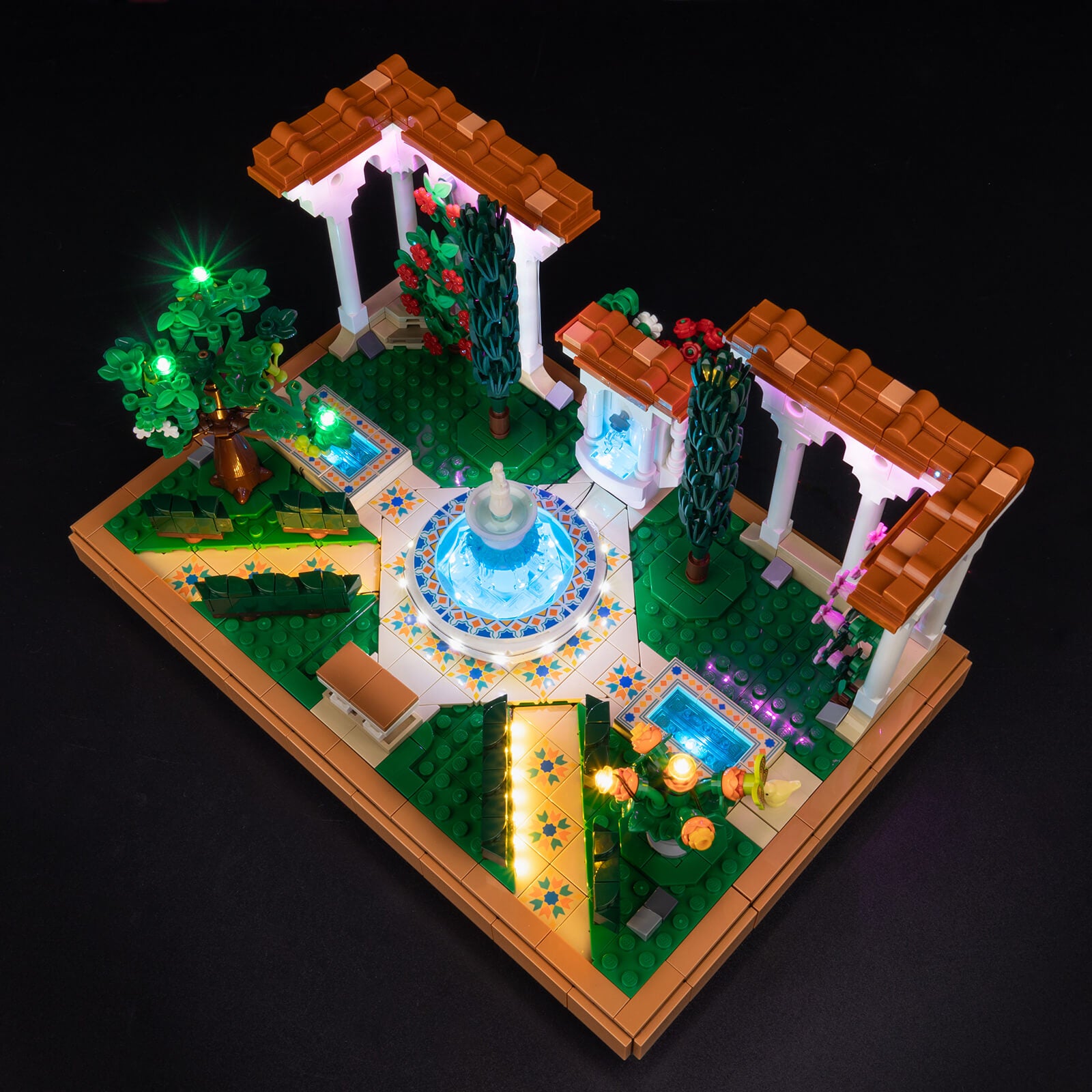 Light Kit For LEGO® Fountain Garden 10359