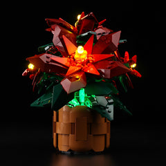 Light Kit For LEGO® Poinsettia 10370