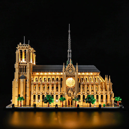 Light Kit For LEGO® Notre-Dame de Paris 21061