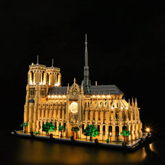 Light Kit For LEGO® Notre-Dame de Paris 21061