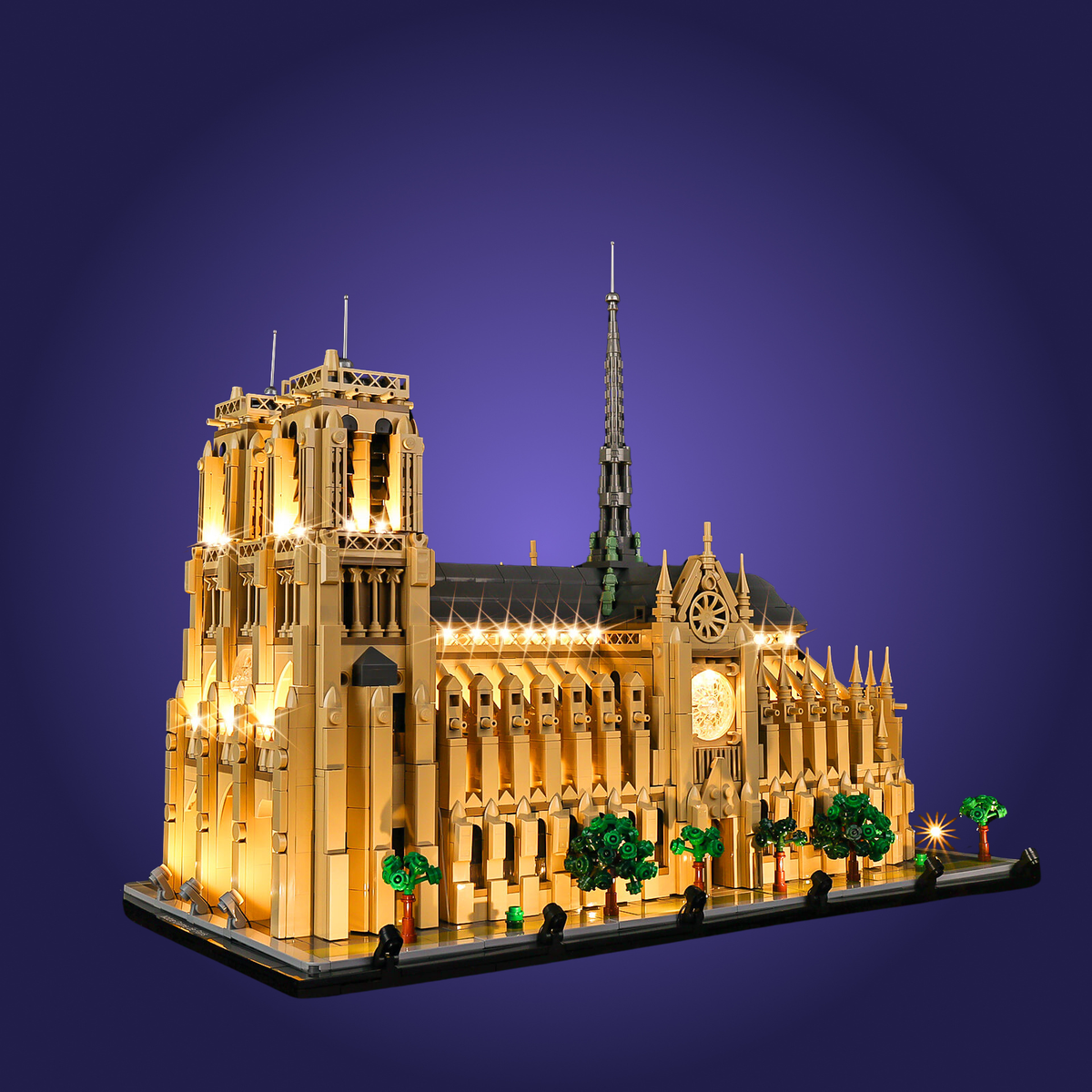 Light Kit For LEGO® Notre-Dame de Paris 21061