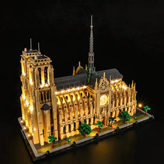 Light Kit For LEGO® Notre-Dame de Paris 21061