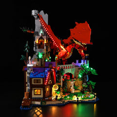 Light Kit For LEGO® Dungeons & Dragons: Red Dragon's Tale 21348
