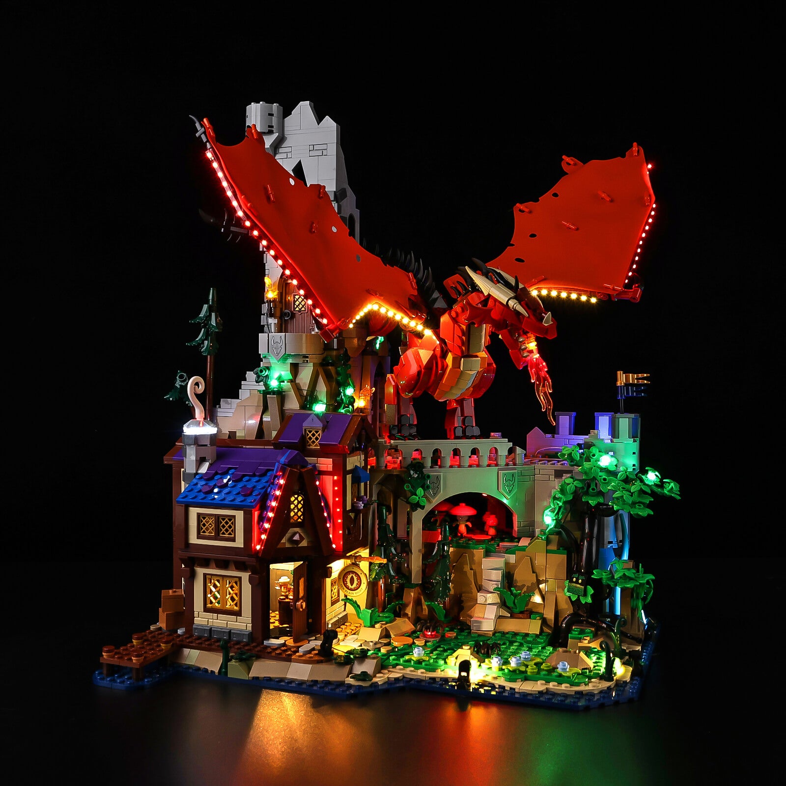 Light Kit For LEGO® Dungeons & Dragons: Red Dragon's Tale 21348