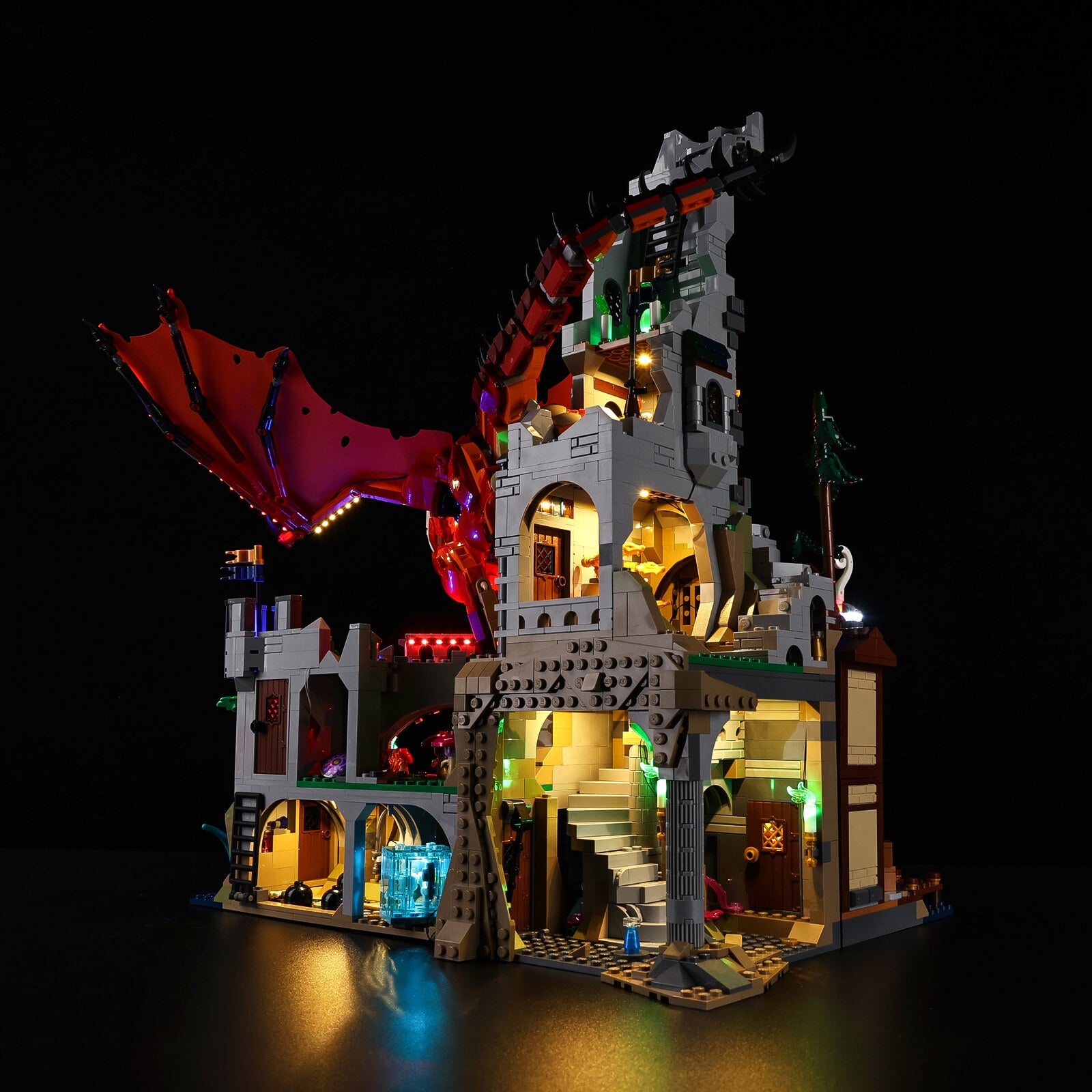 Light Kit For LEGO® Dungeons & Dragons: Red Dragon's Tale 21348