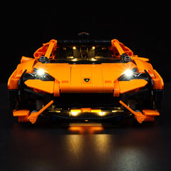 Light Kit For LEGO® Lamborghini Huracán Tecnica Orange 42196