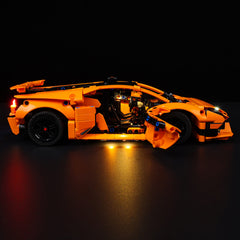 Light Kit For LEGO® Lamborghini Huracán Tecnica Orange 42196