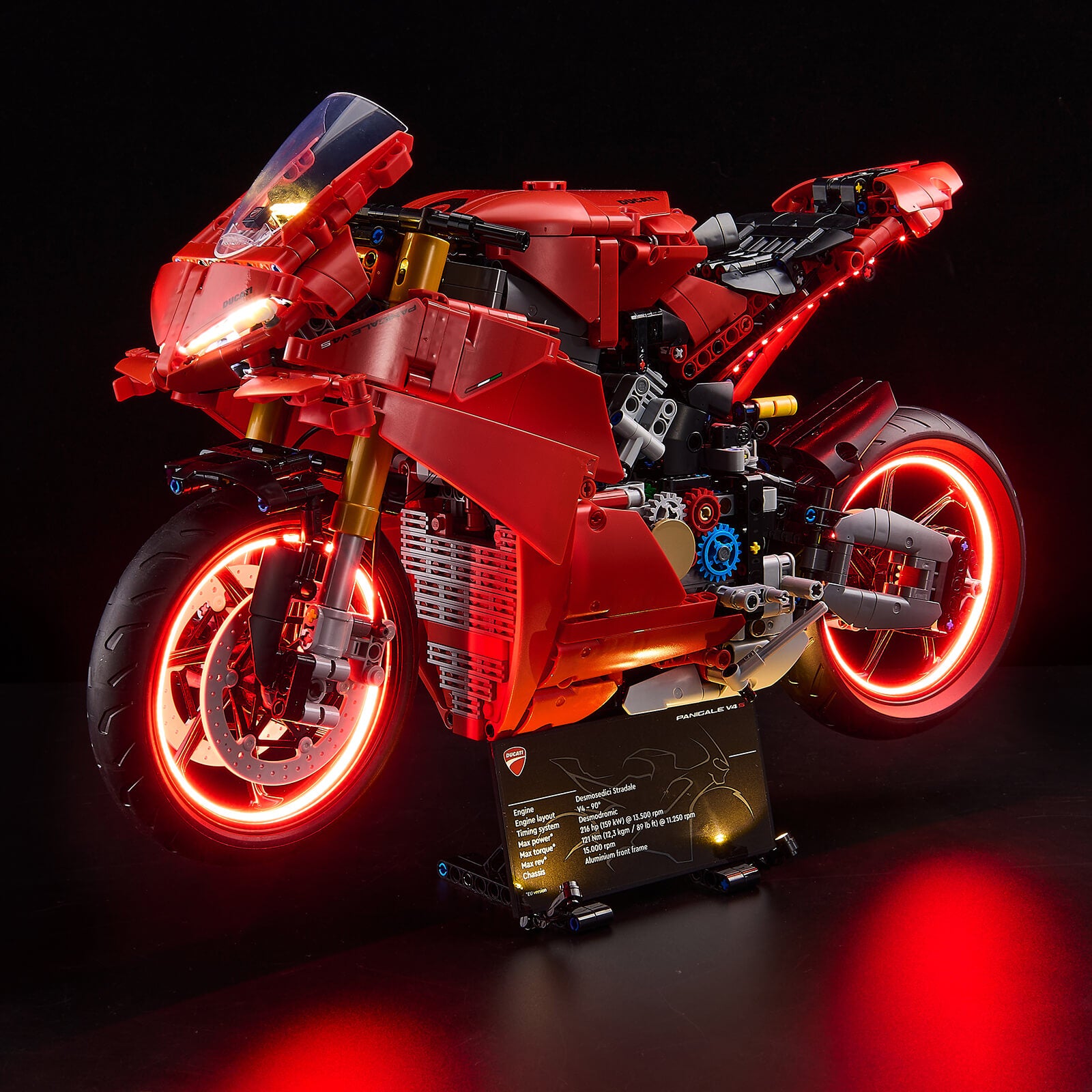 Light Kit For LEGO® Ducati Panigale V4 S Motorcycle Technic 42202
