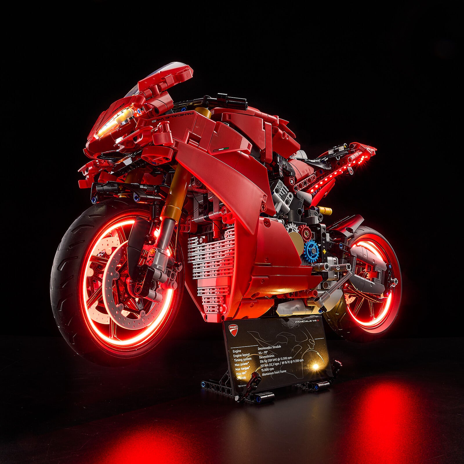 Light Kit For LEGO® Ducati Panigale V4 S Motorcycle Technic 42202