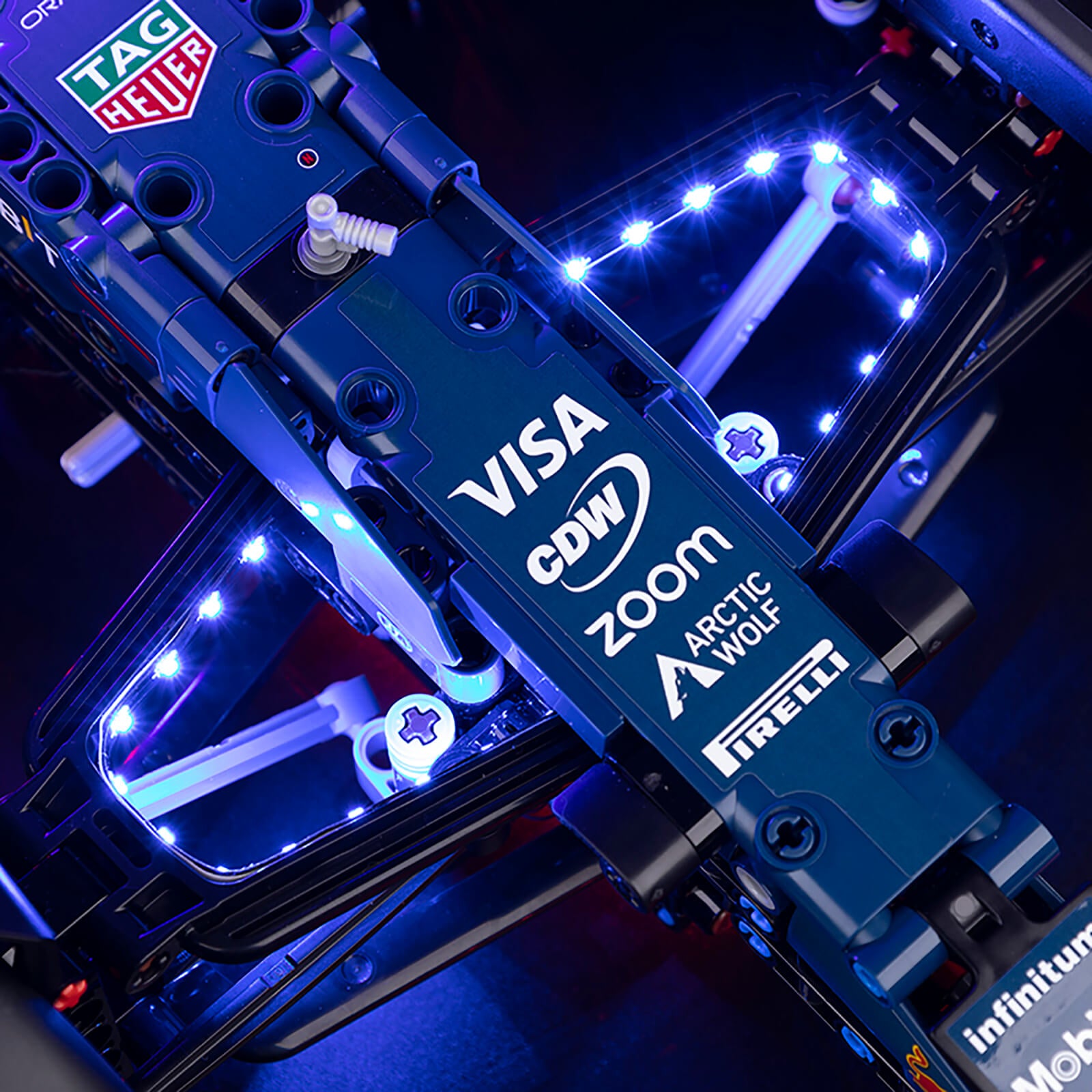 Light Kit For LEGO® Oracle Red Bull Racing RB20 F1 Car 42206