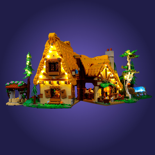 Light Kit For LEGO® Snow White and the Seven Dwarfs' Cottage 43242