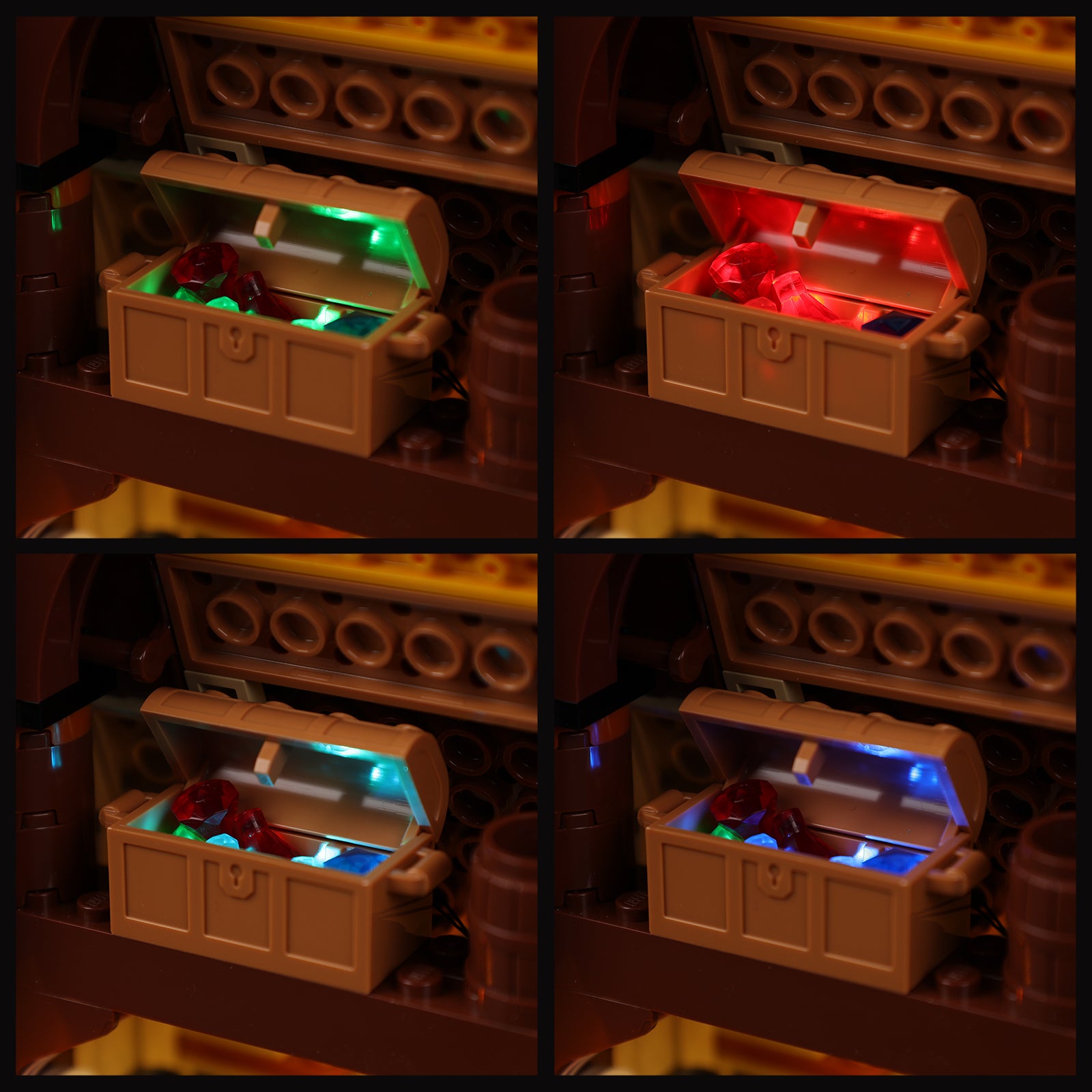 Light Kit For LEGO® Snow White and the Seven Dwarfs' Cottage 43242