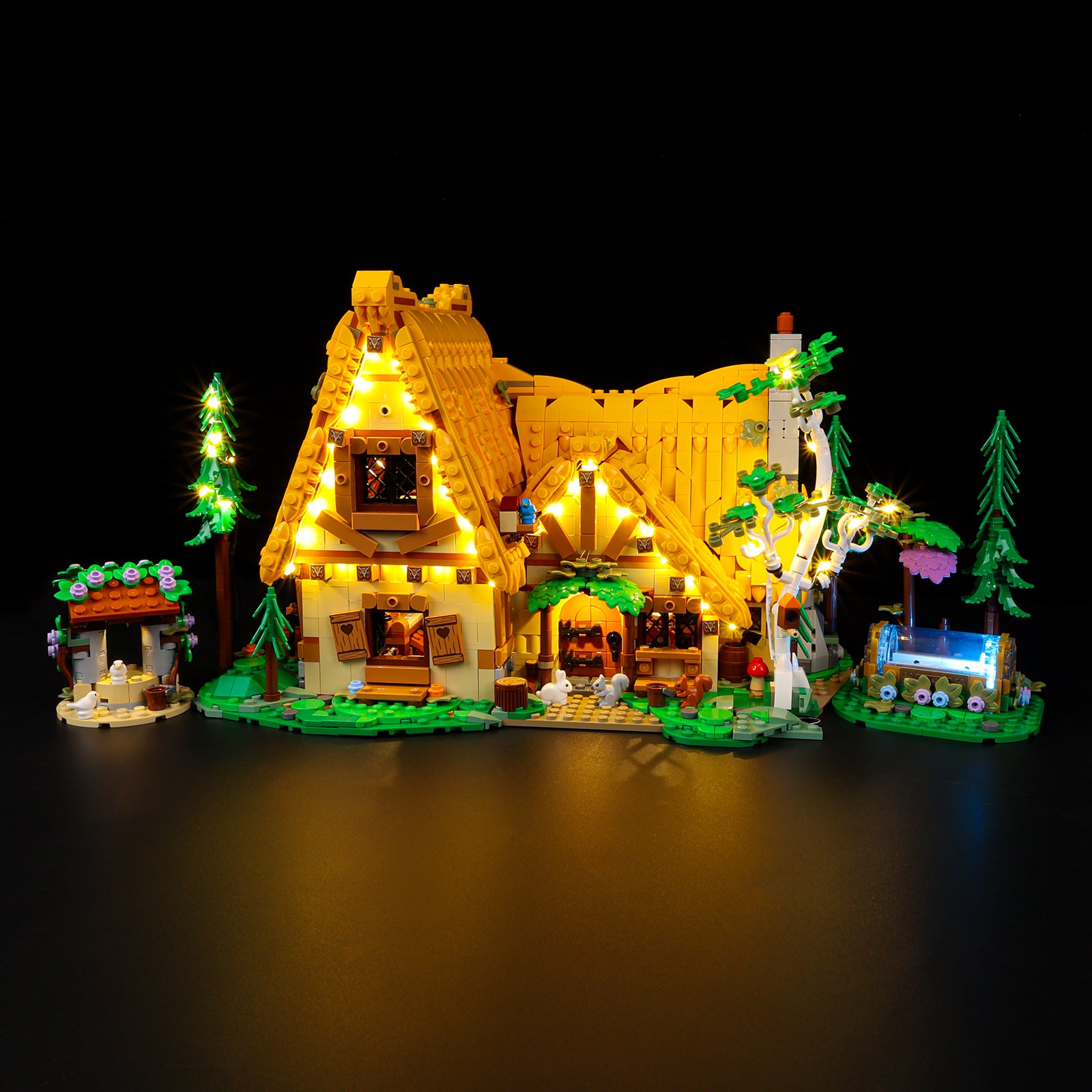 Light Kit For LEGO® Snow White and the Seven Dwarfs' Cottage 43242